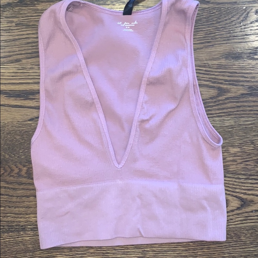 Urban Outfitters Ribbed V Neck